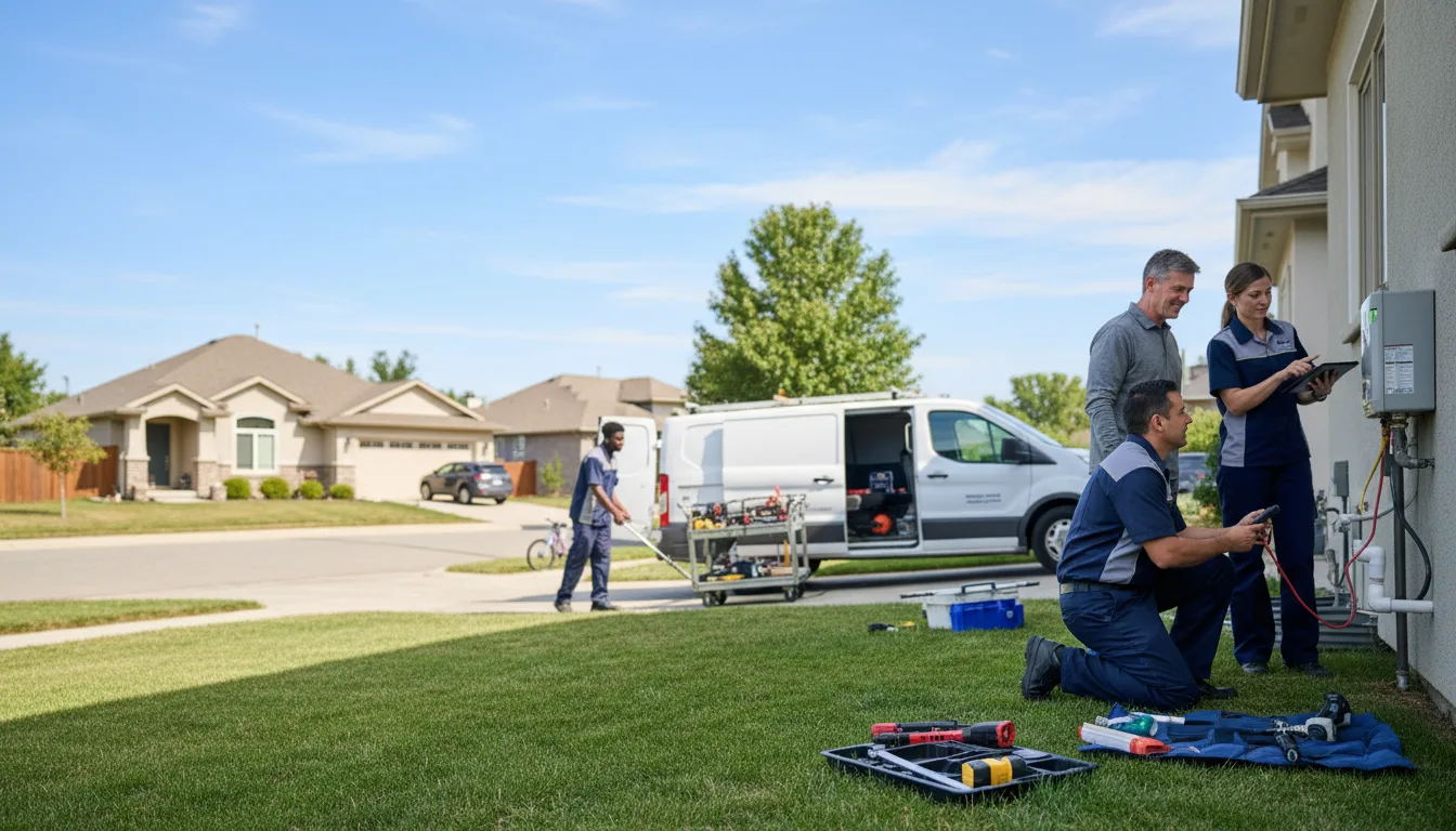 Tankless water heater service in North Manchester, IN